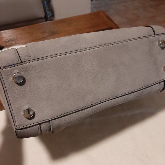 Rebecca Minkoff Crosby Nubuck Satchel Tote *EUC* - Picture 10 of 11